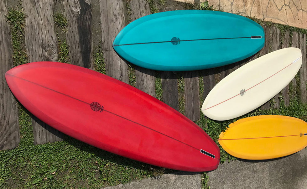 XENO surfboard ミッドレングス シングルフィン - サーフィン